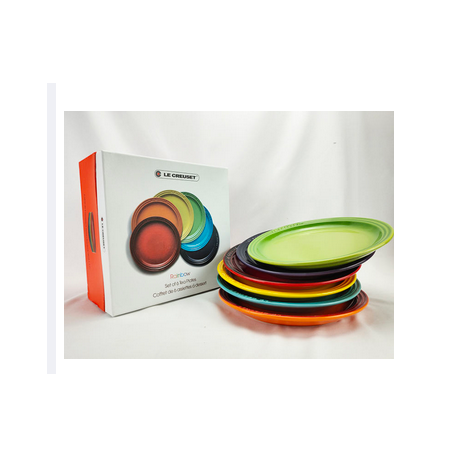 Rainbow Dinner Plate