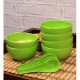 Green Soup Bowl Set