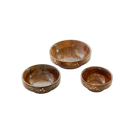 Wooden Bowl Set